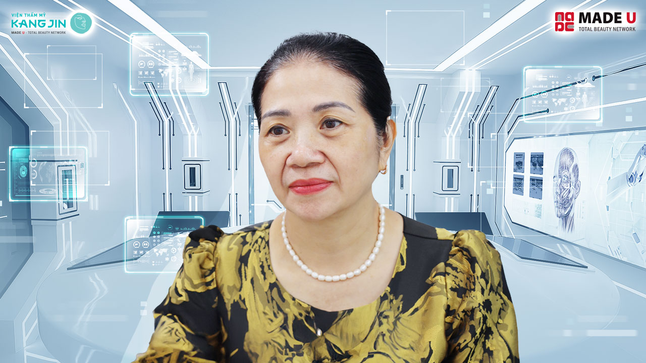 Tình trạng da của cô Kim Yến