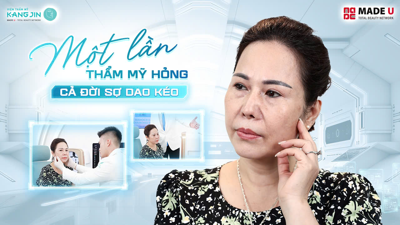 Một lần thẩm mỹ hỏng,c ả đời sợ dao kéo