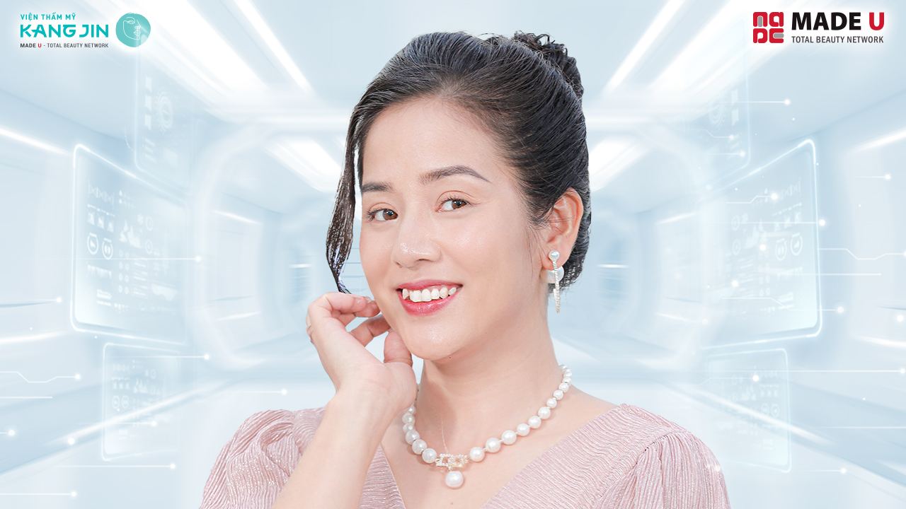 ảnh sau liệu trình của chị Minh Hạnh