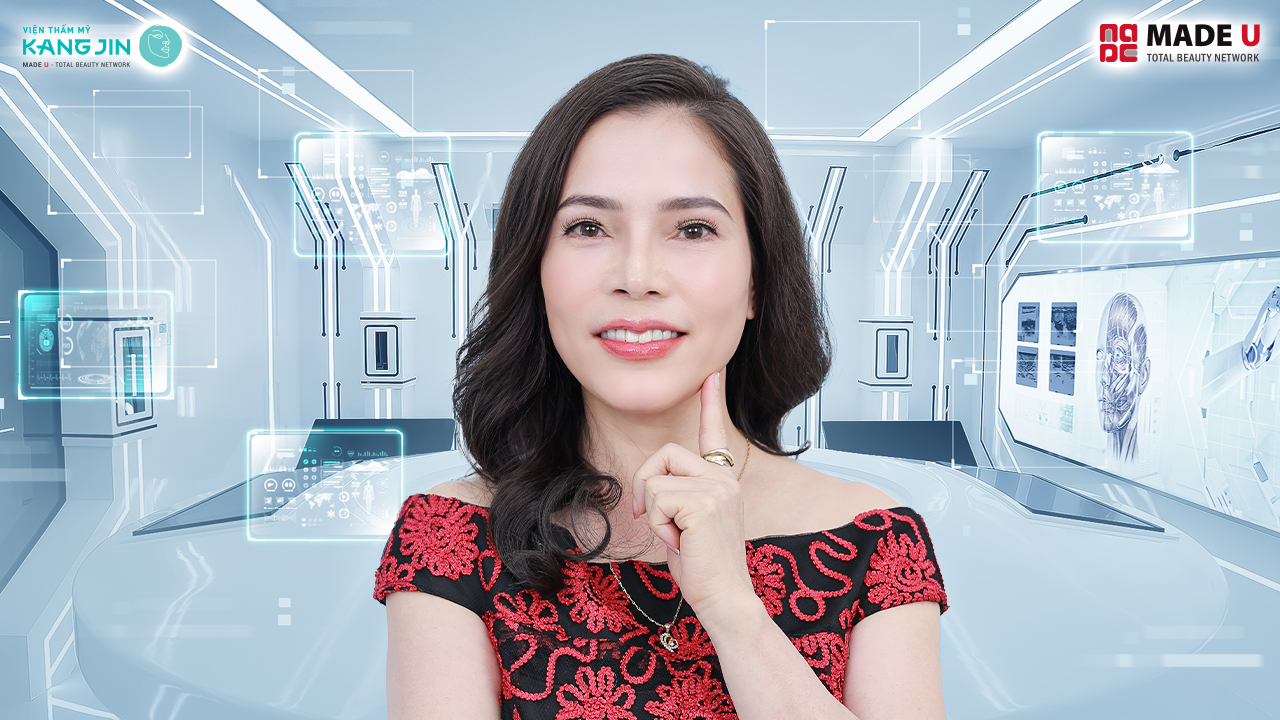 Chị Hoa sau 1 năm làm liệu trình trẻ hóa tại Sejung