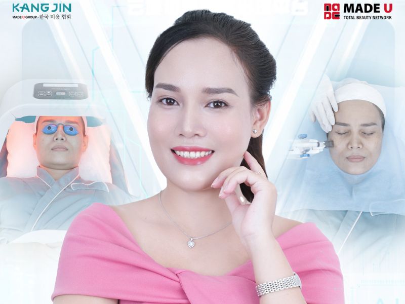 Làn da thay đổi rõ rệt giúp chị Trinh tự tin và công việc thuận lợi hơn