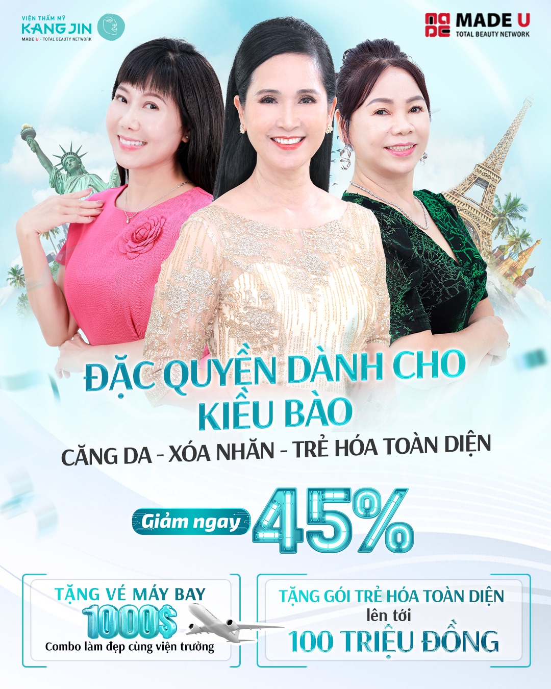 ưu đãi đặc quyền dành cho Kiều bào hồi hương làm đẹp