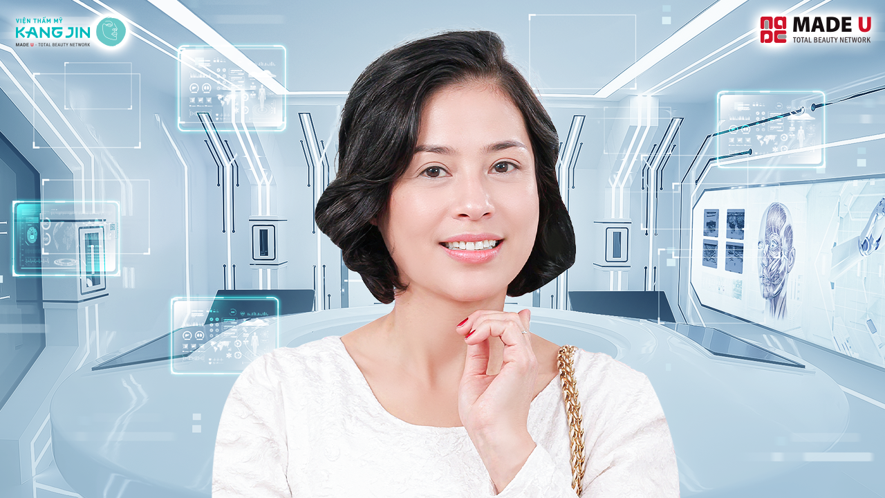 Tình trạng da của chị Nga sau 1 tháng thực hiện liệu trình
