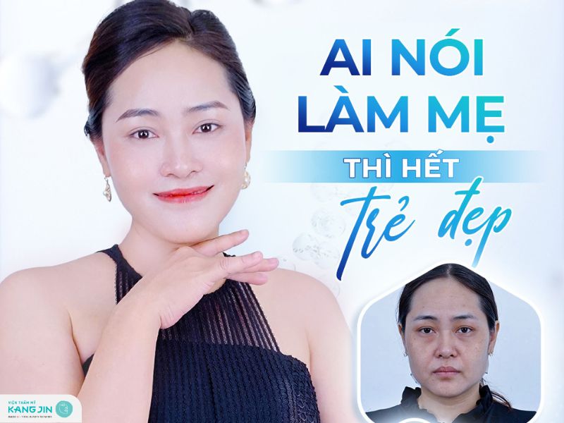 Mẹ 3 con Hoàng Kiều trẻ hóa da tại Phòng khám thẩm mỹ Sejung
