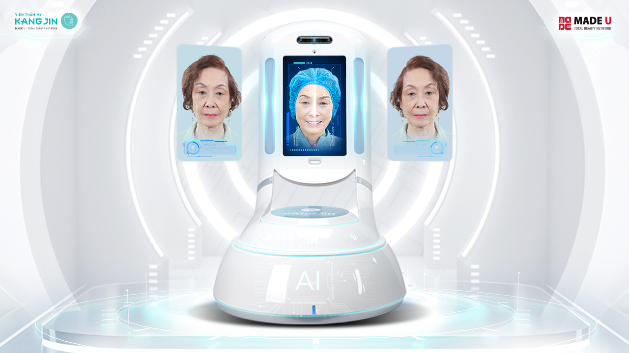 Hình ảnh mô phỏng kết quả bằng Face AI 4D