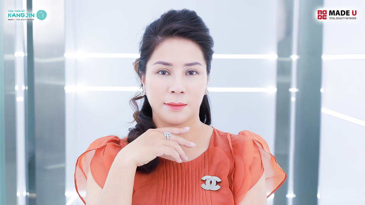 chị Hạnh với gương mặt rạng rỡ