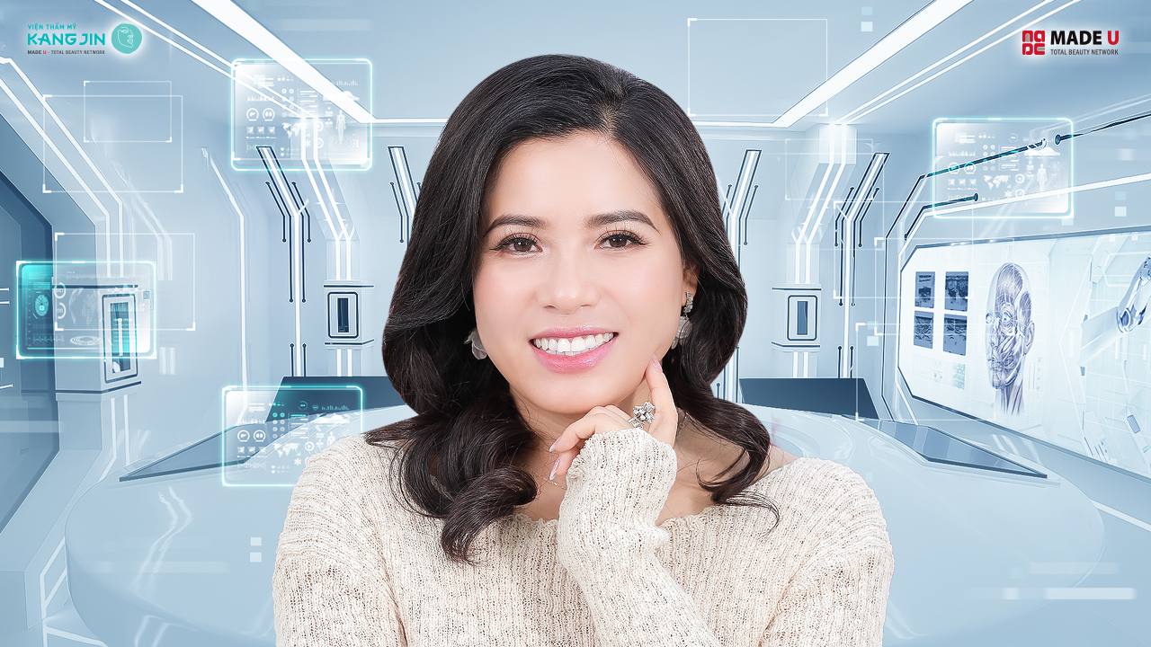 Chị Tuyết Nhung rạng rỡ với diện mạo mới