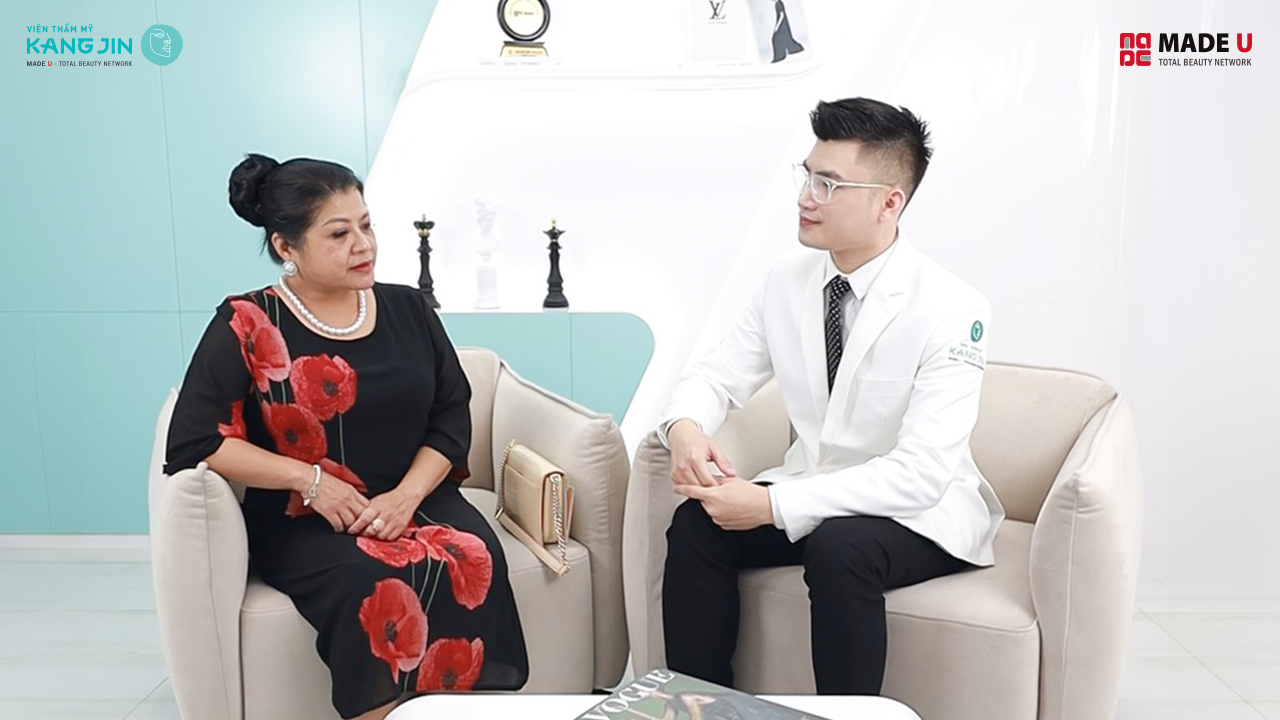 chị Trang đến KangJin