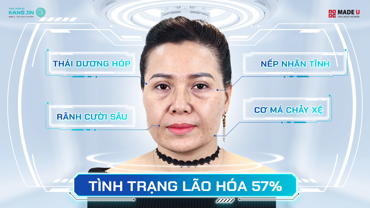 tình trạng da của chị Tuyết Nhung