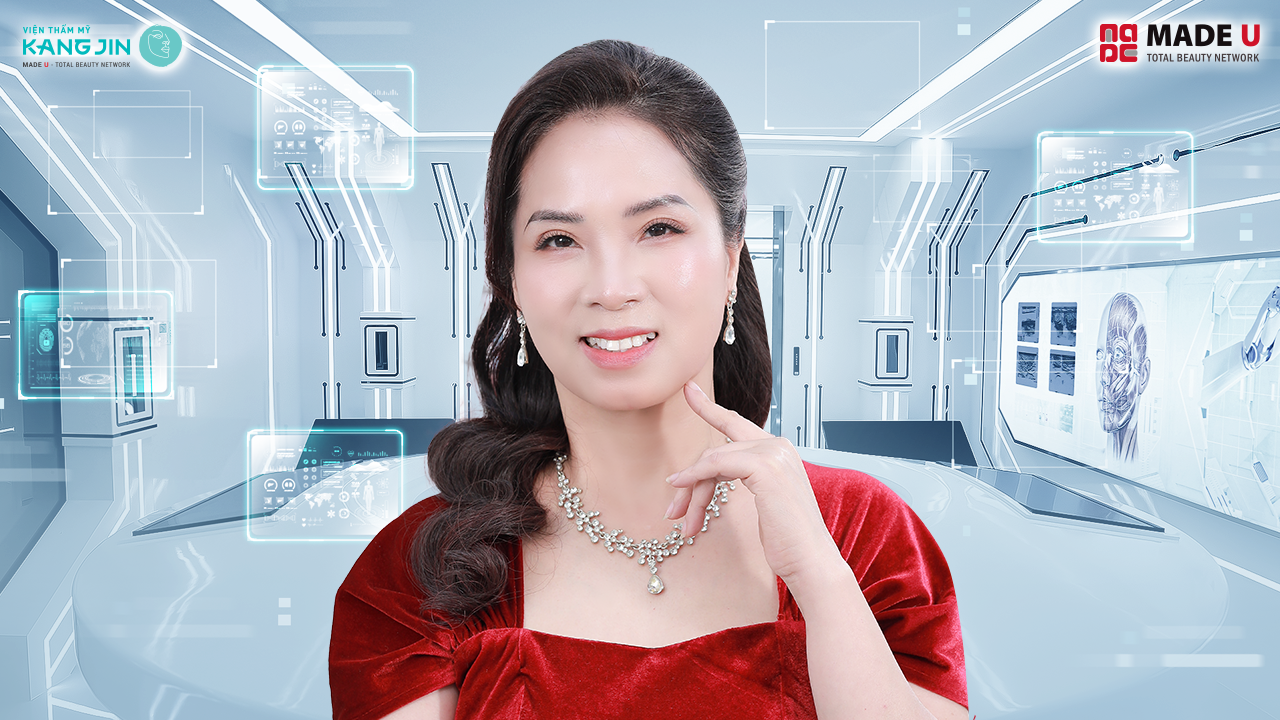 Chị Thu Hiền rạng rỡ với diện mạo mới