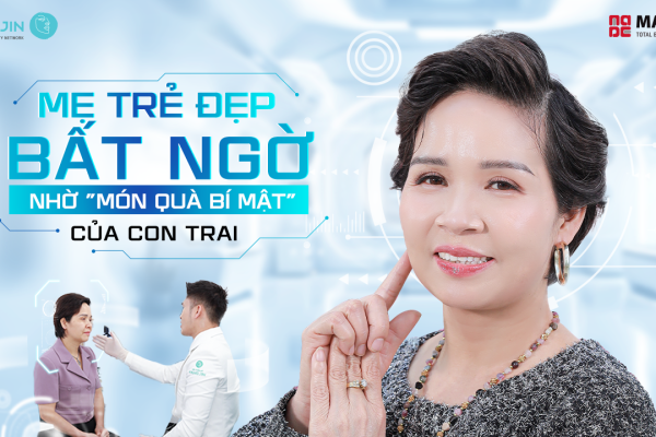 Mẹ trẻ đẹp bất ngờ nhờ “món quà bí mật” từ con trai