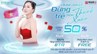 Cơn lốc giảm giá 45% – Làm đẹp đẳng cấp không lo về giá