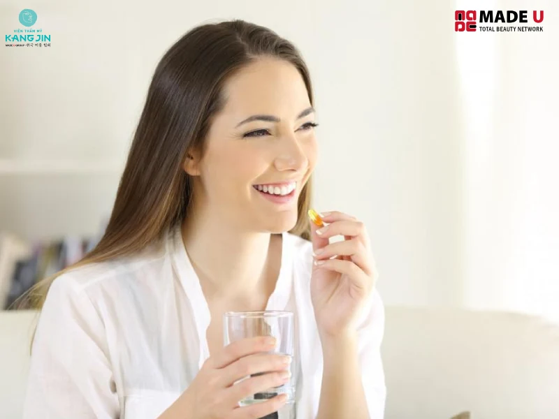 Thời điểm uống collagen tốt nhất là 30 phút trước khi ăn sáng