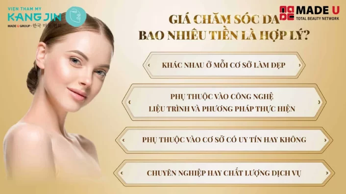 Liệu Trình Làm Đẹp Da Mặt Bao Nhiêu Tiền