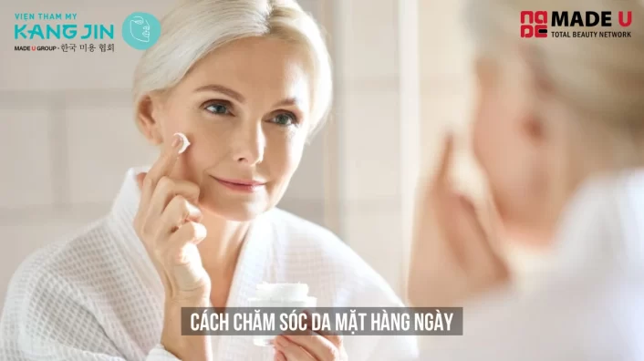 cách chăm sóc da mặt hàng ngày