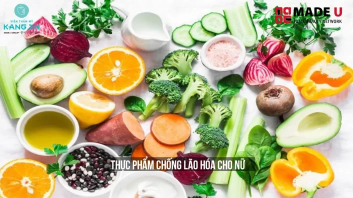 thực phẩm chống lão hóa cho nữ