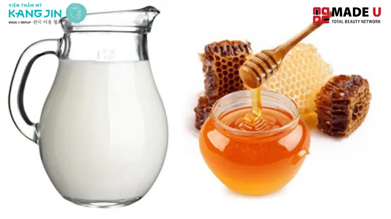 Cách trị nám bằng mật ong sữa tươi giúp làm sáng mịn da, giảm nám