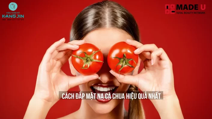 Cách đắp mặt nạ cà chua hiệu quả nhất