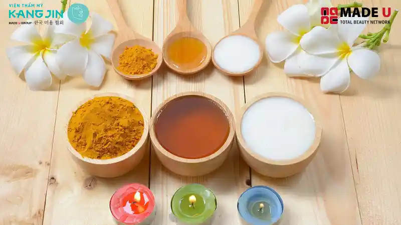 cách chăm sóc da mặt với nghệ và sữa chua giúp trắng da, giảm thâm nám