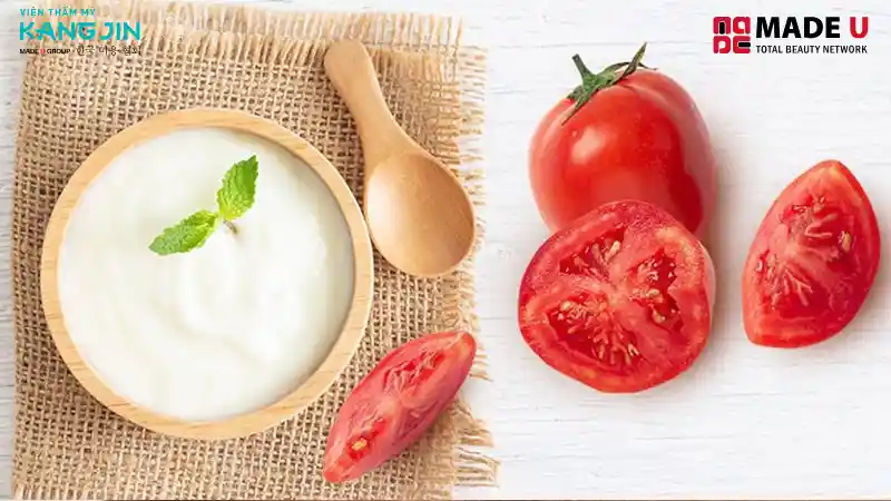 Sữa tươi cung cấp dưỡng chất, kết hợp với cà chua giúp làm sáng da và giảm nám.