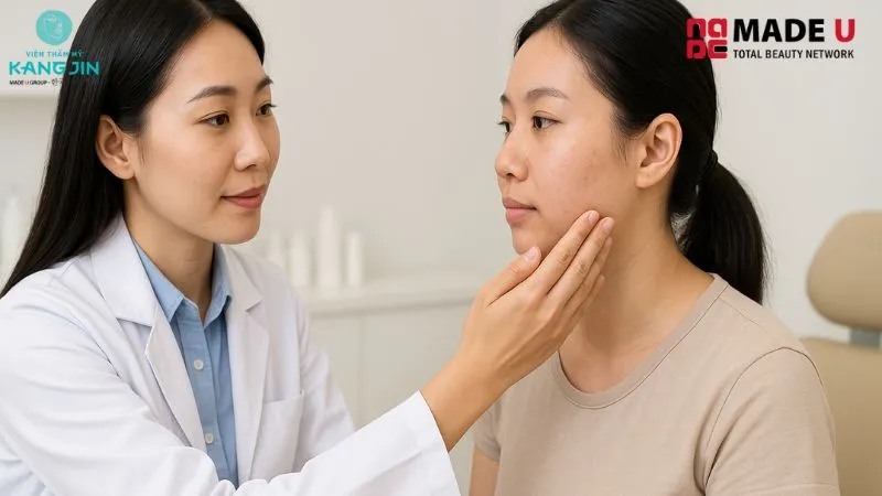 quy trình cấy collagen