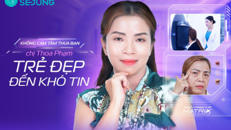 Không cam tâm thua bạn, chị Thoa Phạm trẻ đẹp đến khó tin