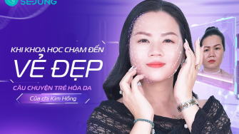 Khi khoa học chạm đến vẻ đẹp: Câu chuyện trẻ hóa da của chị Kim Hồng